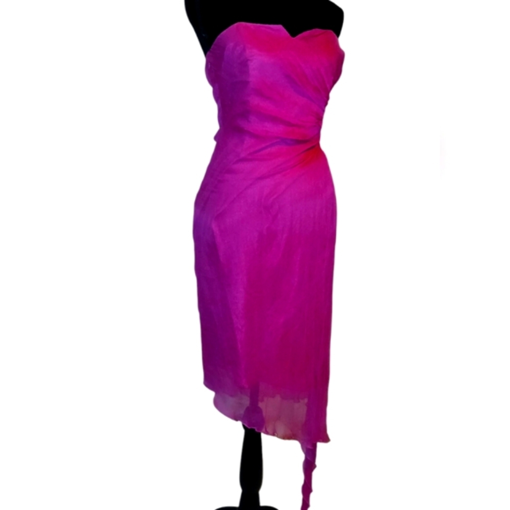 NWT Silk Laundry by Shelli Segal Dress​ - Picture 6 of 13